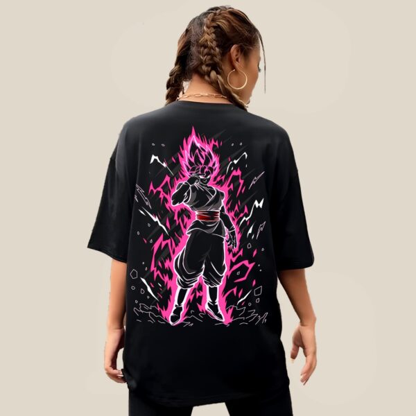 Goku Ultra Pink Power Front N Back