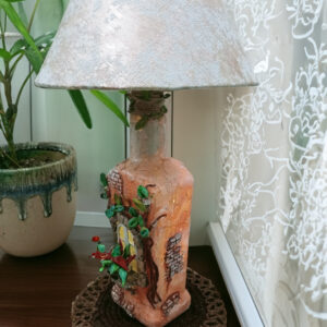 Liquor Bottle Lamp Shade with Art Effect