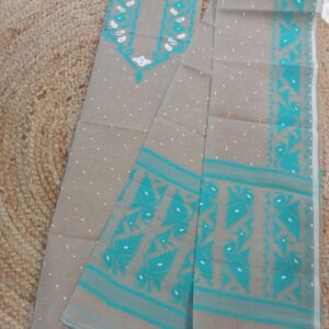 Kurti piece with dupatta Dhakai Jamdani